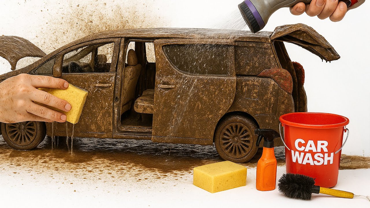 Super Realistic Cleaning of a 