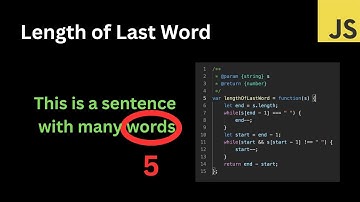 LeetCode Easy: Length of Last Word | Simple String Problem Explained