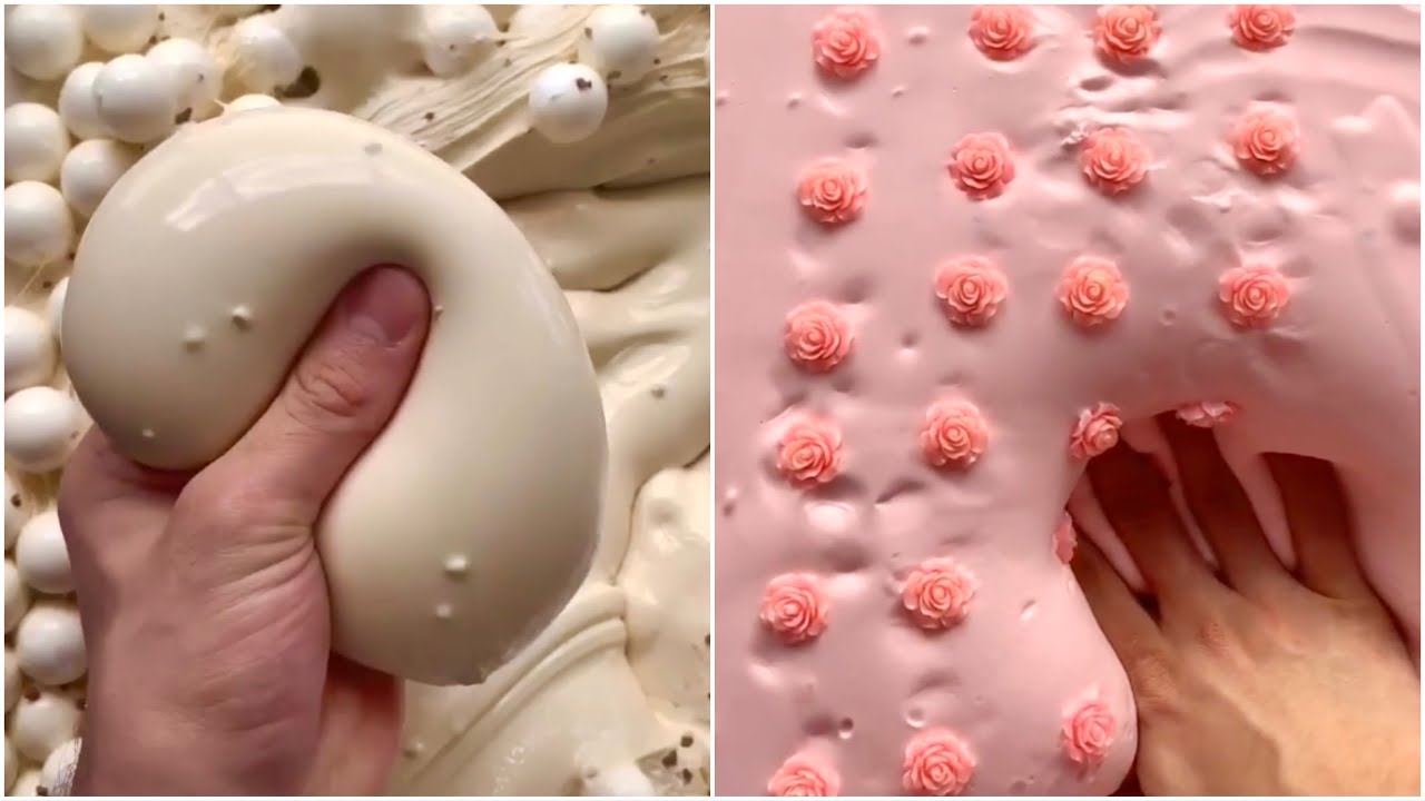 Satisfying Big Batch Slime Compilation #3 (Slimeobsidian + Nutellaslimey) | 大量のスライム音フェチ | Slime ASMR