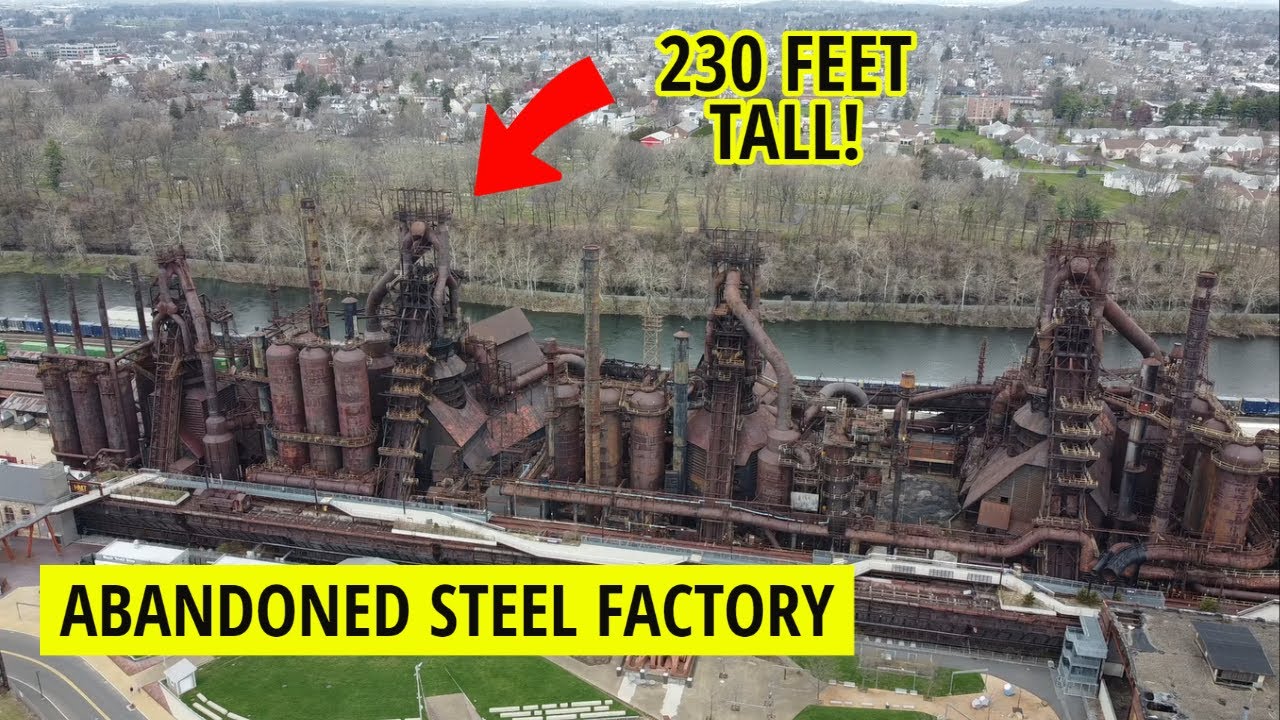 Exploration Of The Bethlehem Steel Stacks...13 People Were Killed Here!