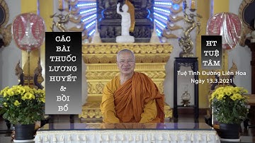 BUỔI 4: CÁC BÀI THUỐC THANH NHIỆT VÀ THUỐC BỔ | HT  TUỆ TÂM | 13/3/2021