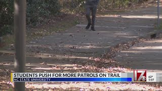 NC State students pushing for more trail security