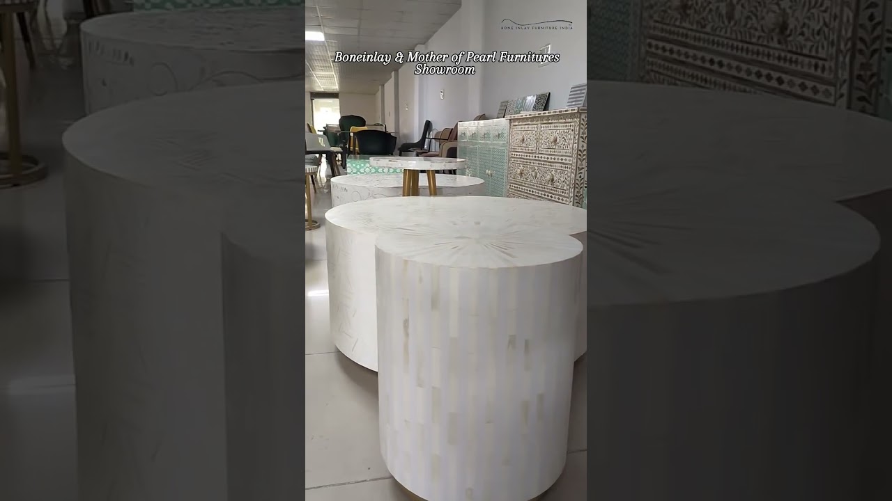 Bone inlay and Mother of Pearl Furniture Showroom sector 05 Gurgaon 