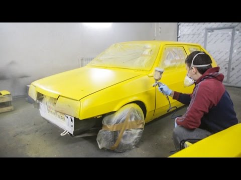 Vlog (7 часть) — Ваз-2108 корч для кольцевых гонок, Plasti Dip - полная покраска автомобиля