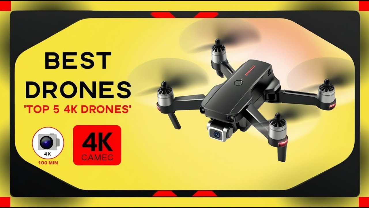 Top 5 Best 4K Drones 2026 | Long Flight Time & GPS Drones Reviewed ...