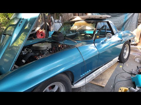 Corvette interior door latch repair, C2