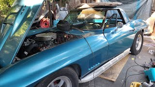 Corvette interior door latch repair, C2