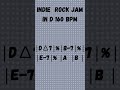 Indie Rock Loop #Backingtrack #Jam