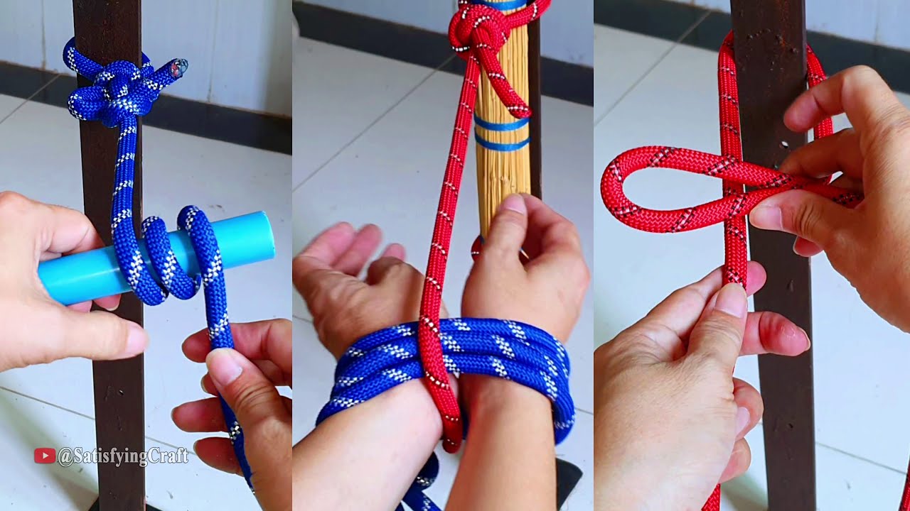 Top 12 Knots Rope Idea For You Knot Rope Life Hacks knots diy viral top-12-knots-rope-idea-for-you-knot-rope-life-hacks-knots-diy-viral