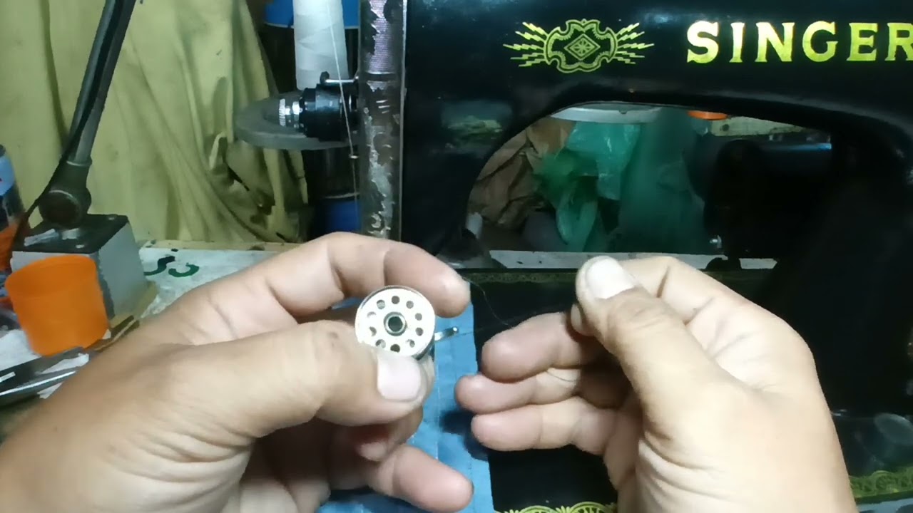 วิธีแก้ดด้ายงอกบน/งอกล่าง/จุดปรับถี่ห่างจักรเล็กหัวดำโบราญ