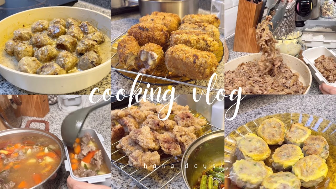 Kompilasi Bekal Makan Siang untuk Satu Minggu | 6 Resep Bekal Olahan Daging Sapi | Cooking Vlog