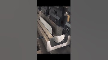 Perfect Radius Bending with CNC Press Brake | One-Punch Semi-R Die Demo#pressbrake