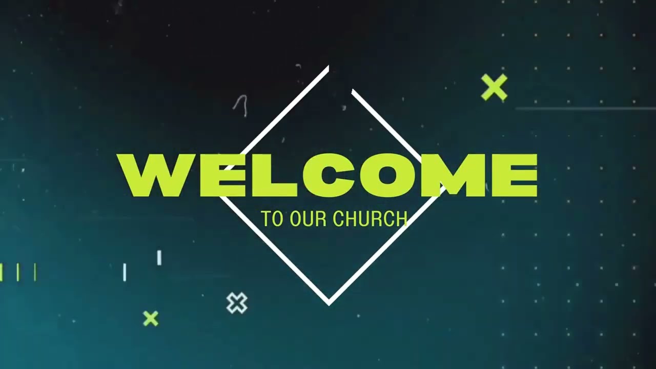 Welcome to our Church | Christian Video background loops full HD | Grace Productions