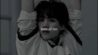 bts - best of me; (slowed and reverb)