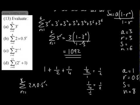 geometric sigma notation calculator geometric sigma notation calculator