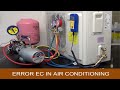 Air Conditioner EC ERROR Code: What Does It Mean and How to Fix It