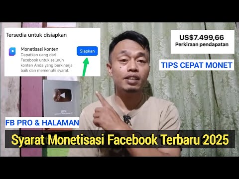 SYARAT MONETISASI FACEBOOK