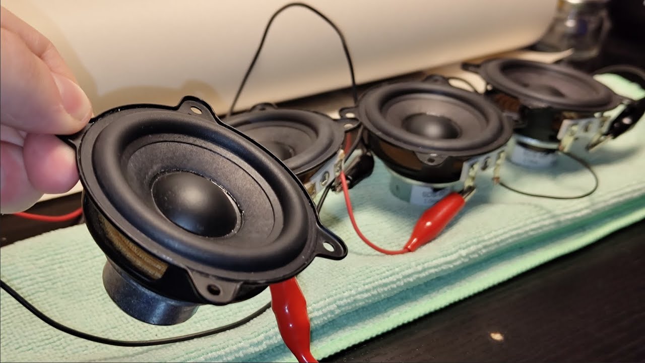 [1K Special] Beats Pill XL Woofers high excursion free air test