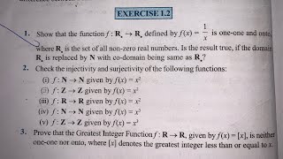 Celebrity EX 1.2 Q1 TO Q6 SOLUTIONS OF RELATIONS AND FUNCTIONS NCERT CHAPTER 1 CLASS 12th(PART1) Net Worth