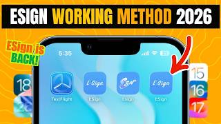 NEW ESign Certificate 2026 | Install IPA on iPhone & iPad (No PC / No Jailbreak) screenshot 5
