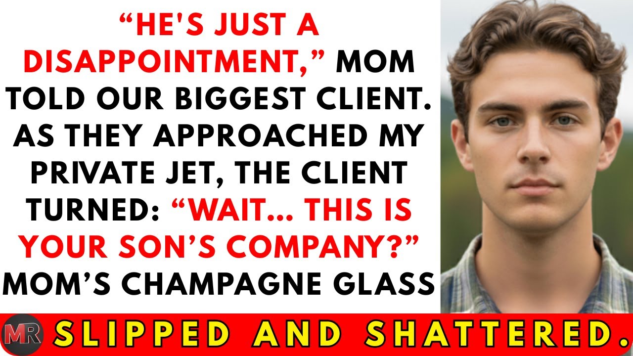 My Parents Called Me “Just a Disappointment” — Then Their Client Found Out I Owned the Private Jet