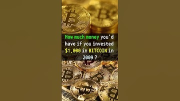 If You Bought $1,000 of Bitcoin in 2009, How Much Money Would You Have Now? 1 Trillion Dollars?