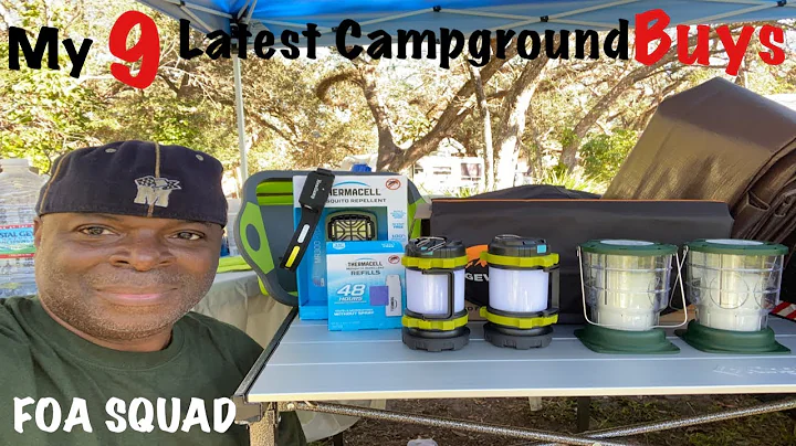 Living In A Minivan | My 9 Latest Campground Buys