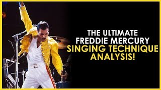 The ULTIMATE Freddie Mercury Singing Technique ANALYSIS! - By Professional Singing Teacher