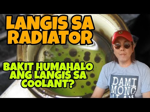 Video: Ano ang ibig sabihin kapag may langis sa iyong coolant?