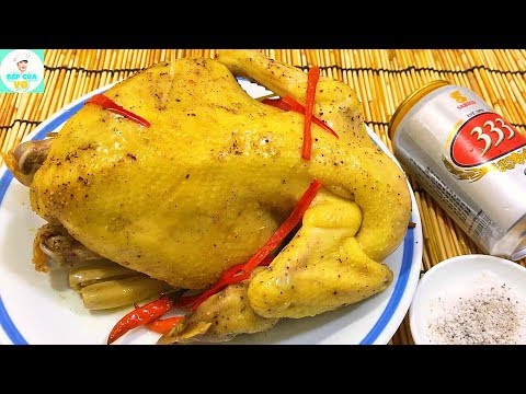 Cách làm gà hấp bia | GÀ HẤP BIA | Cách hấp gà với bia cực đơn giản | Bếp Của Vợ