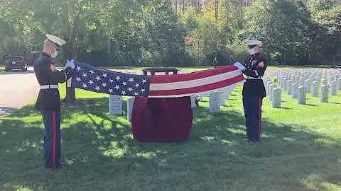 Robert Wilks Burial at NH Veteran's Cemetery