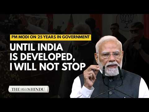 Modi's 25-year journey: My ambition was never position, it was mission