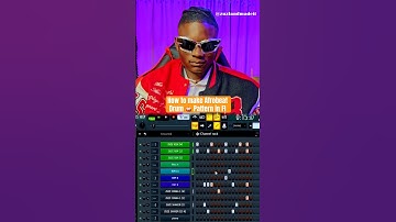 How to make Afrobeat Drums In Fl 21 #afrobeat #afropop #drums #flstudio #beats #howto