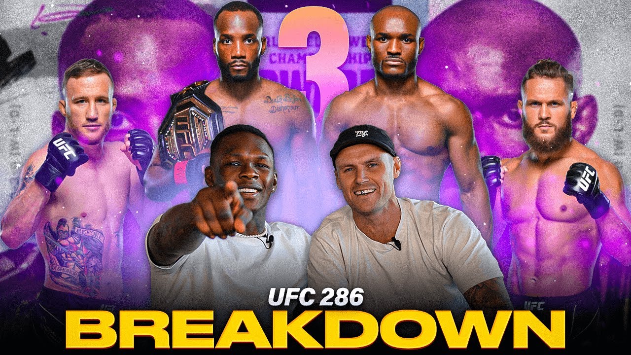 Israel Adesanyas Fight Breakdown and Picks UFC 286 Edwards vs