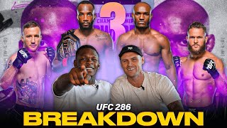 Israel Adesanya's Fight Breakdown & Picks | UFC 286: Edwards vs. Usman 3