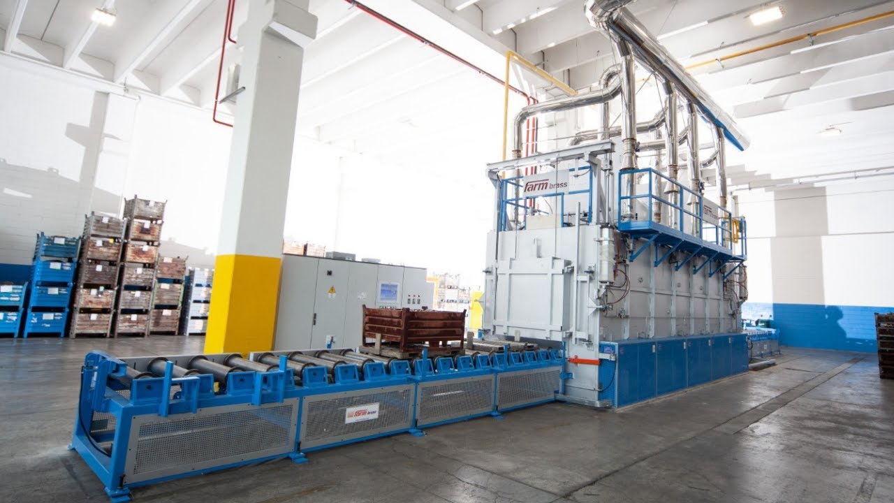 Forno FARM BRASS trattamento termico - FARM BRASS furnace for heat treatment - IGT 8000 4Z 4C