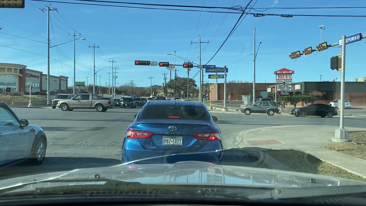 Driving through Converse Tx and Live Oak Tx