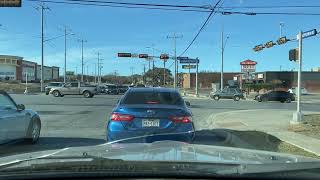 Driving through Converse Tx and Live Oak Tx