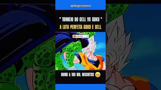 A LUTA PERFEITA GOKU E CELL #dragonball #desenhos #animes #goku #vegeta