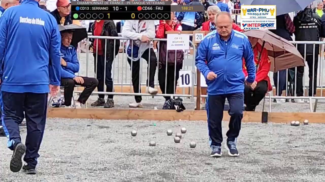 Miniature : 🎥DIRECT LIVE🎥 🇨🇵CHAMPIONNAT DE FRANCE VÉTÉRANS - Poule / Barrage🇨🇵