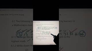 Grade 8 Maths Term 3 Test Data Handling and Geometry