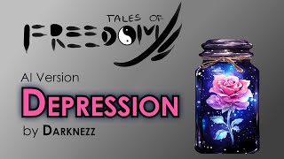 DEPRESSION by Darknezz - AI Version + Lyric Video | TALES OF FREEDOM