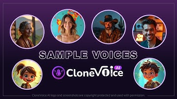 Sample Voices Generated in CloneVoice AI