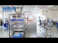 Multilines Peach flavor juice powder filling sealing machine,powder sachet packaging system#factory