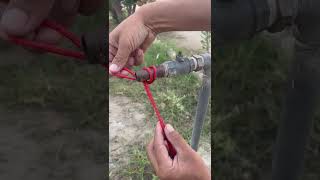 Strong Pipe Hitch Knot 🪢