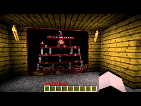 Minecraft 1.7 - An elevator using pistons