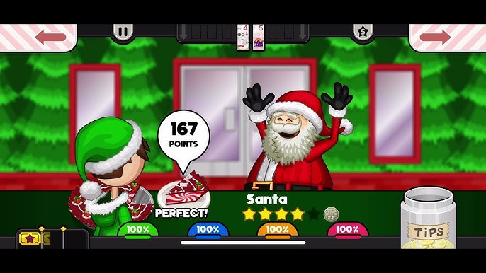 Papa's Bakeria - Santa & All Crusts Unlocked!! 