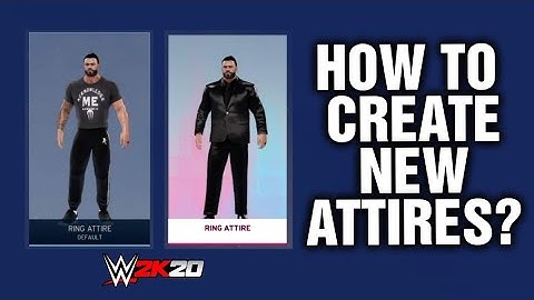 How To Create New Attires Of Roman Reigns? WWE 2K20