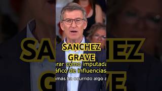 "Sánchez tiene que asumir su responsabilidad" Feijóo tras la imputación de su esposa Begoña Gómez