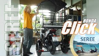 HONDA Click 125i Trike Kit / Training Wheel Kit || Elderly Motorbike || รถผู้สูงอายุ ล้อกันล้ม